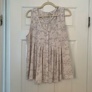 Lauren Conrad fox blouse